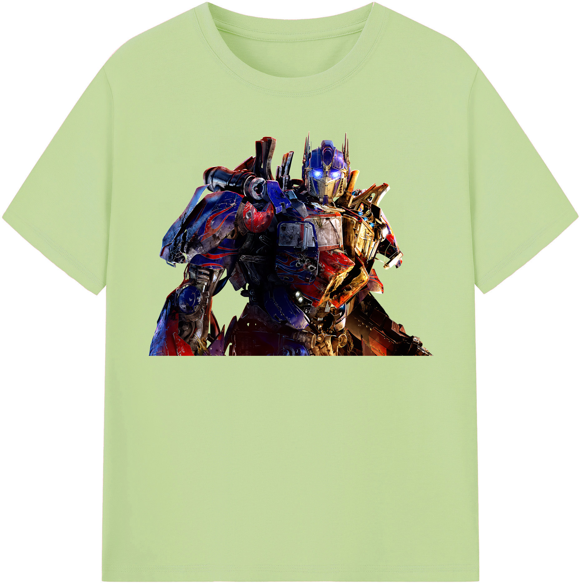 （画像用） Transformers トランスフォーマー 綿100％半袖Tシャツ（フロントプリント）